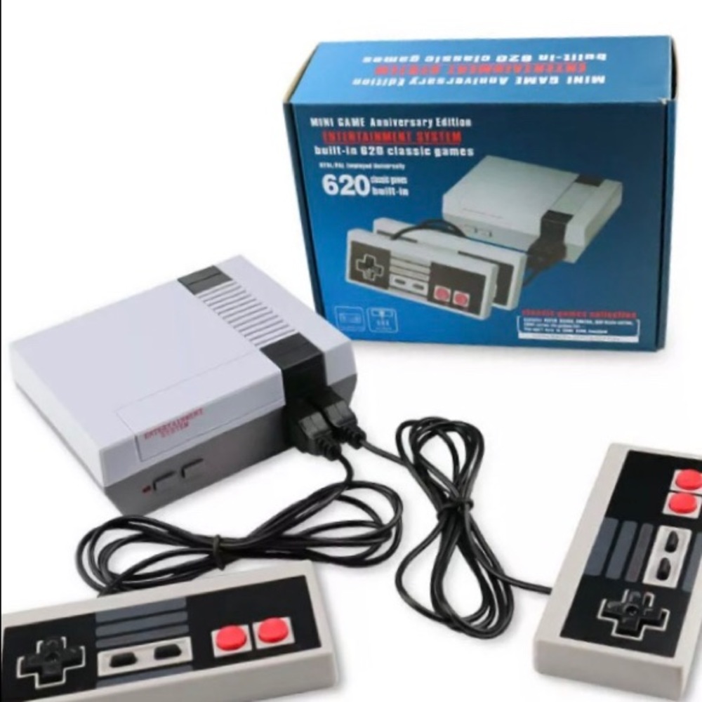 Retro look Mini game console